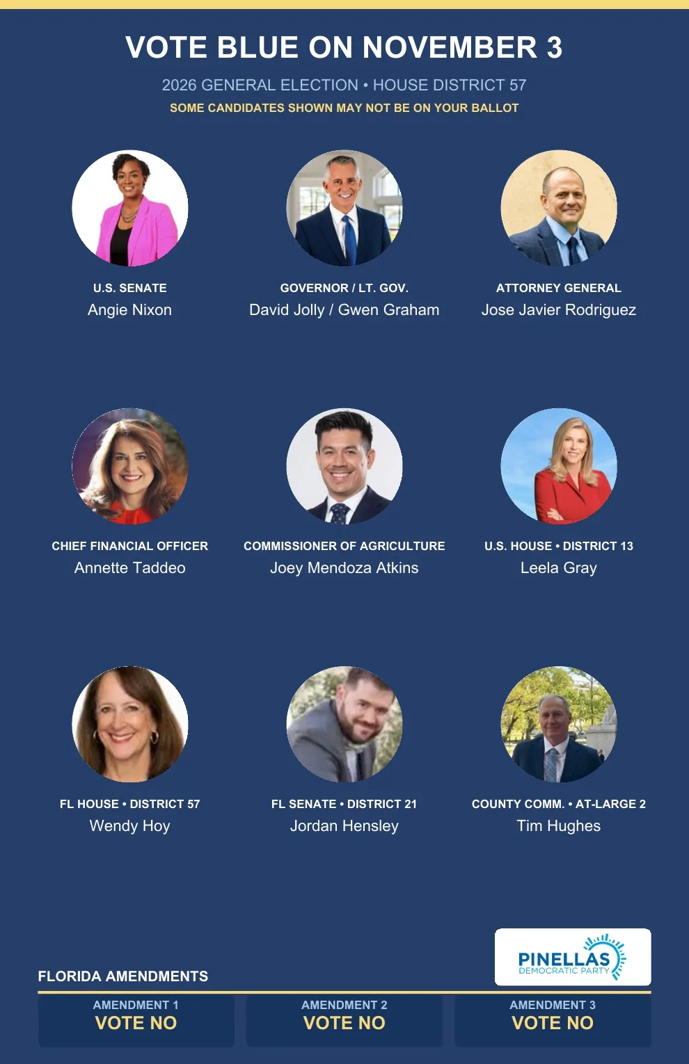 2026 Pinellas County voter guide for House District 57