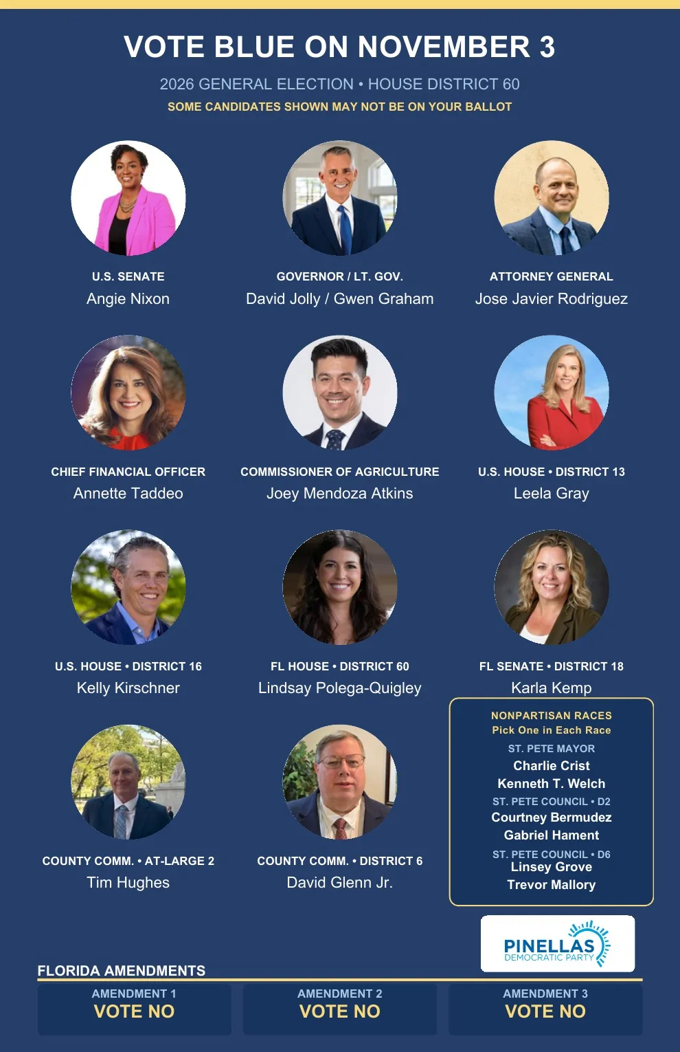 2026 Pinellas County voter guide for House District 60