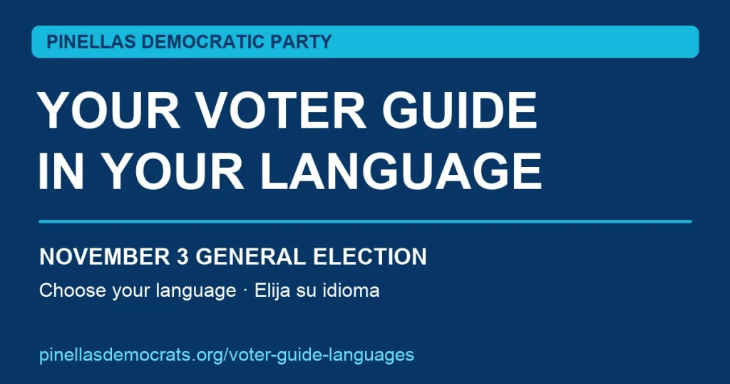 Your voter guide in your language. November 3 General Election. Choose your language / Elija su idioma.